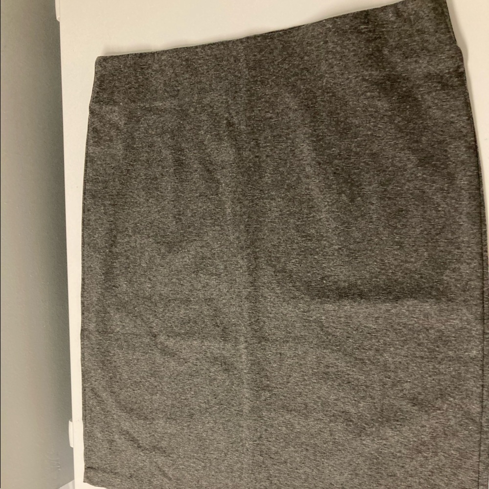 Old navy gray office skirt size medium